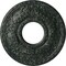 Ekena Millwork Hurley Medallion (Canopies up to 7 1/4"), 22 1/8"OD x 7 1/4"ID x 1 3/4"P, Painted Turtle Crackle CM26HUPTC - alternate 1